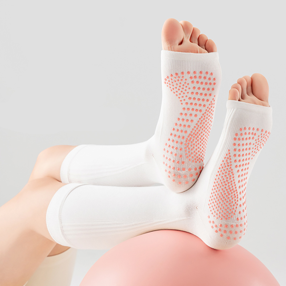 Yoga Of Fitness - Profesyonel, Parmakları Açık Yoga Çorapları, Kadınlar