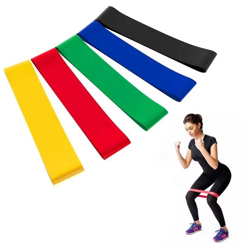 Yoga Fitness Resistance Band - 1/2/3/5 adet direnç bandı, yoga egzersizleri,