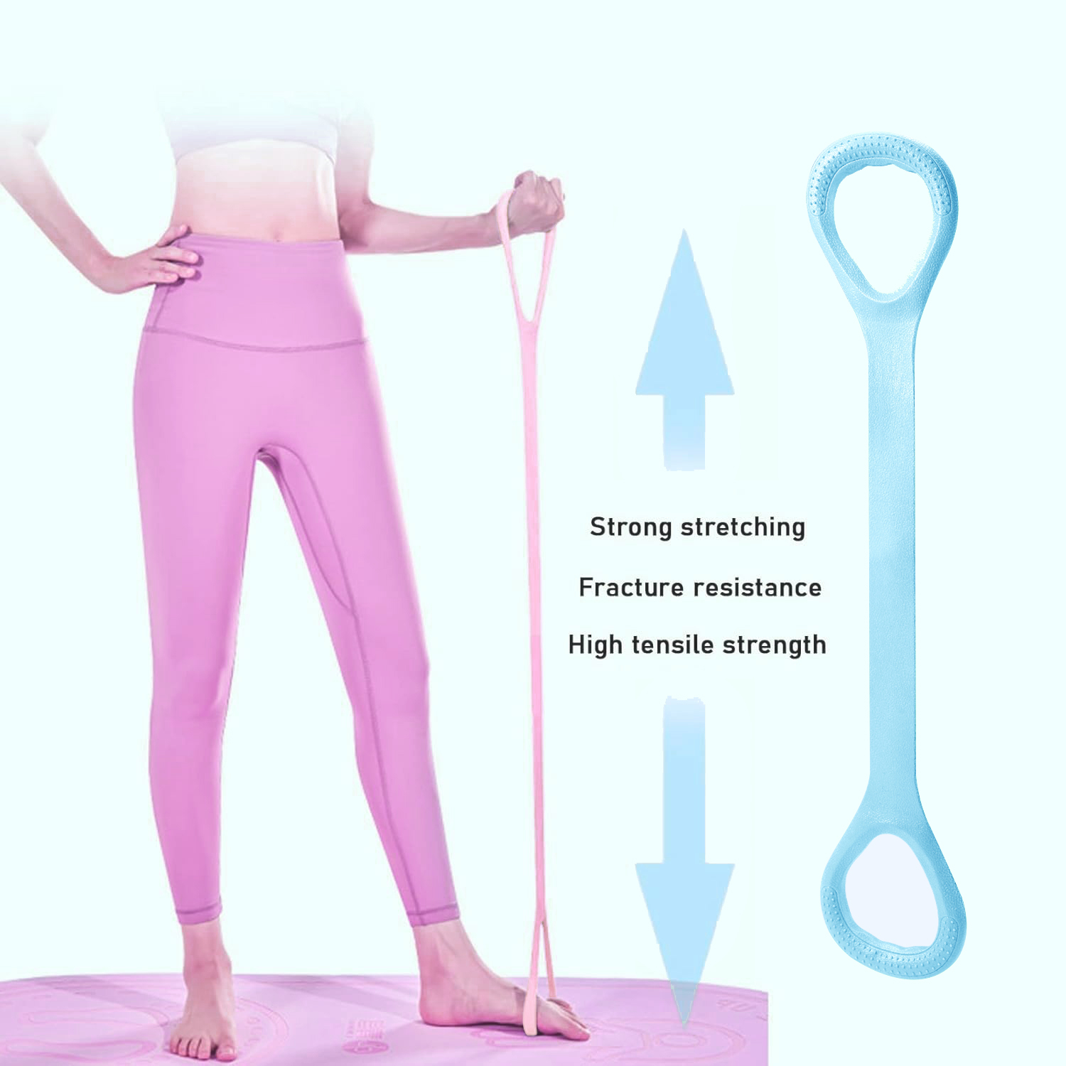 8'li Fitness Direnç Bandı, Egz - Yoga Fitness Resistance Band incelemesi ve fiyatı